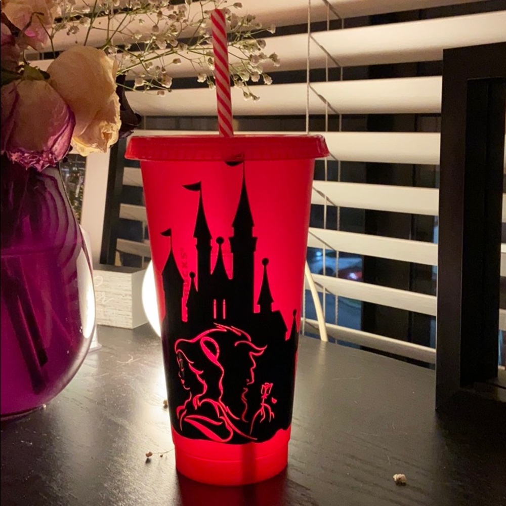 Beauty and the Beast Starbucks Cold Cup
